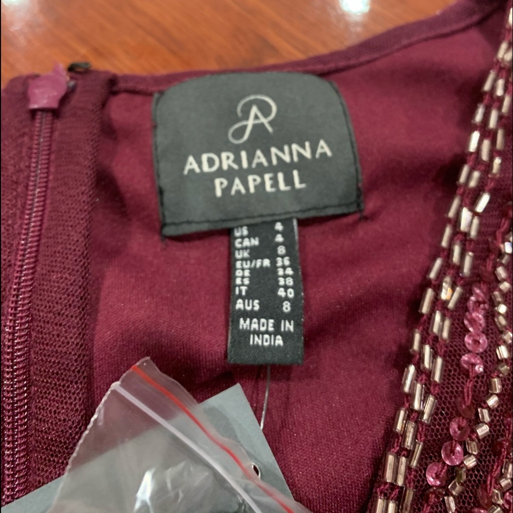 ADRIANNA PAPELL dress size 4 - Picture 3 of 4